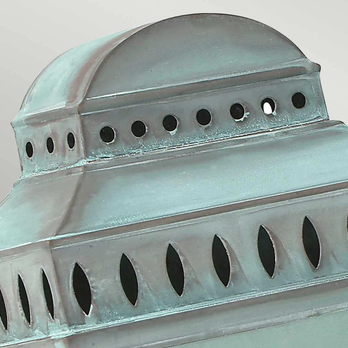 Elstead Mansion House Verdigris Outdoor Porch Ceiling  Wall Light