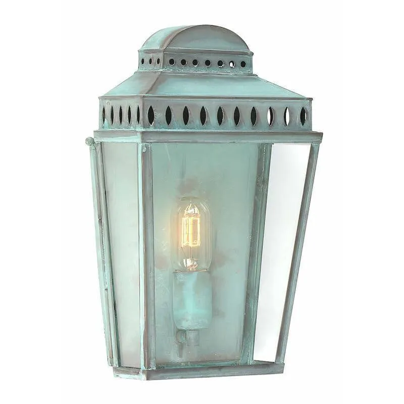Elstead Mansion House Verdigris Outdoor Porch Ceiling  Wall Light