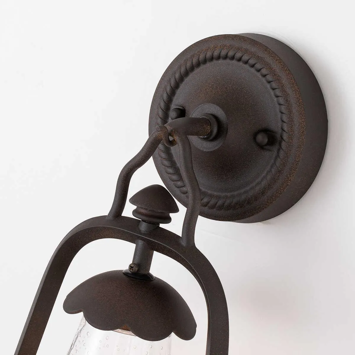 Elstead Miners Old Bronze Outdoor Wall Light
