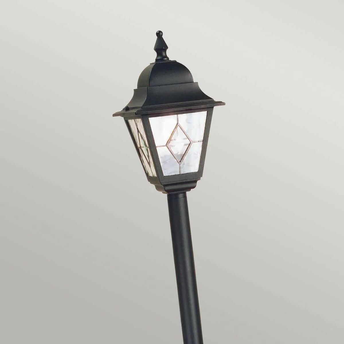 Elstead Norfolk Black Outdoor Bollard Light