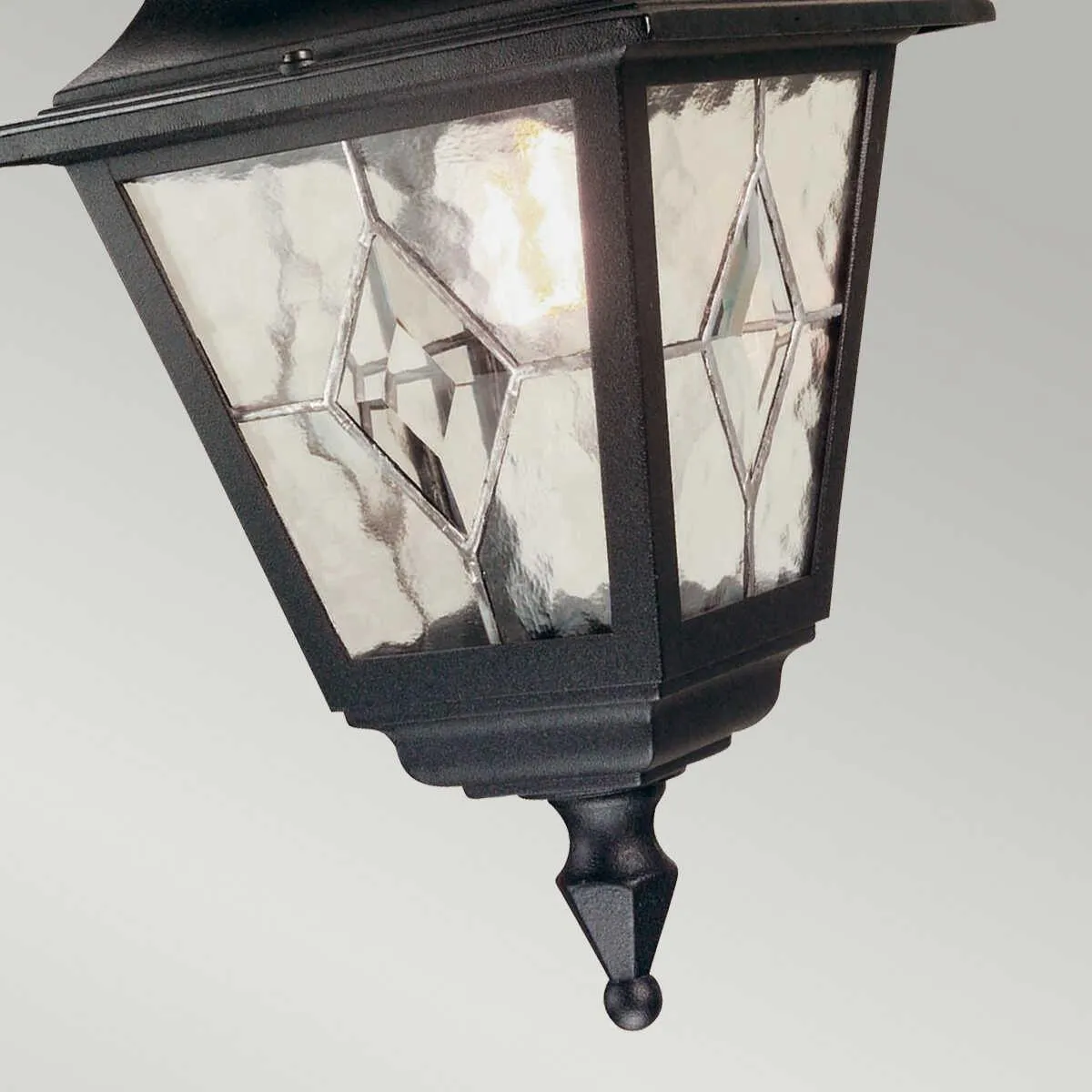Elstead Norfolk Black Outdoor Pendant Light