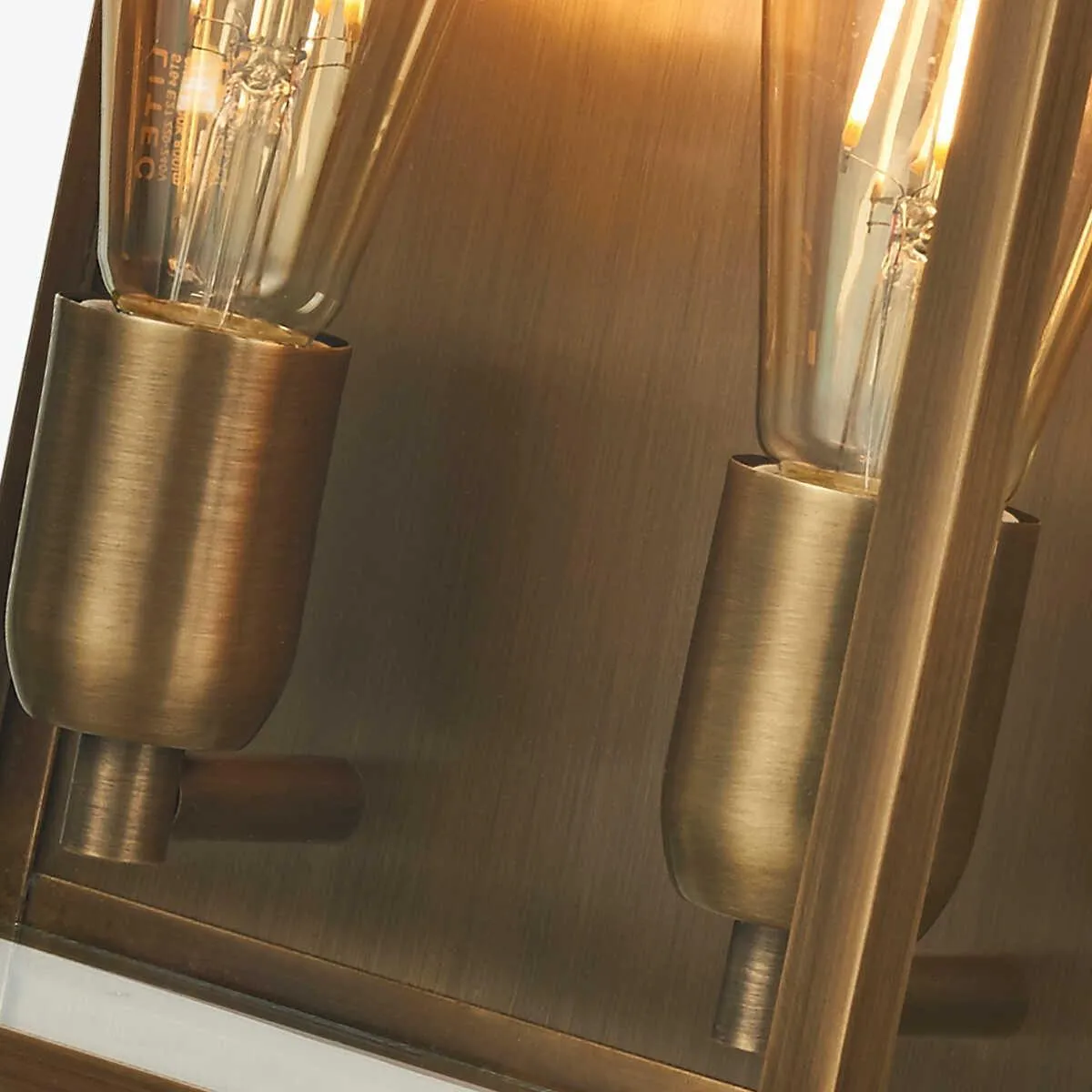 Elstead Old Bailey Brass Large Outdoor Wall Light