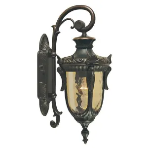 Elstead Philadelphia Bronze Medium Outdoor Downlighter