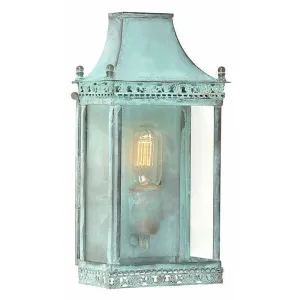 Elstead Regents Park Verdigris Outdoor Wall Light