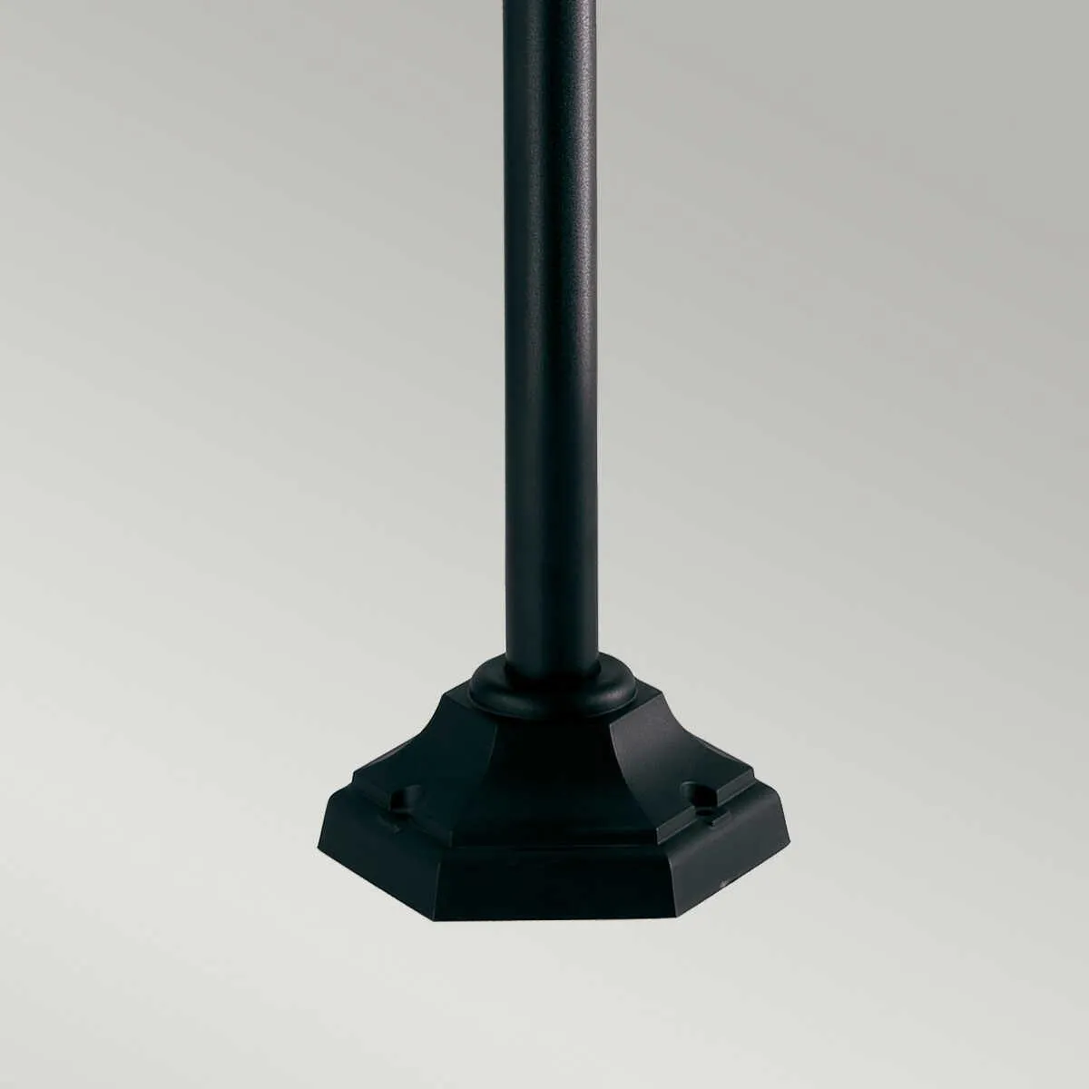 Elstead Shannon Black Outdoor Bollard Light