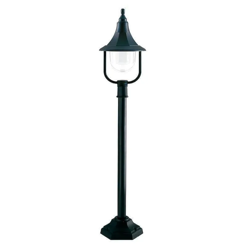 Elstead Shannon Black Outdoor Bollard Light