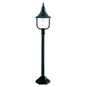 Elstead Shannon Black Outdoor Bollard Light