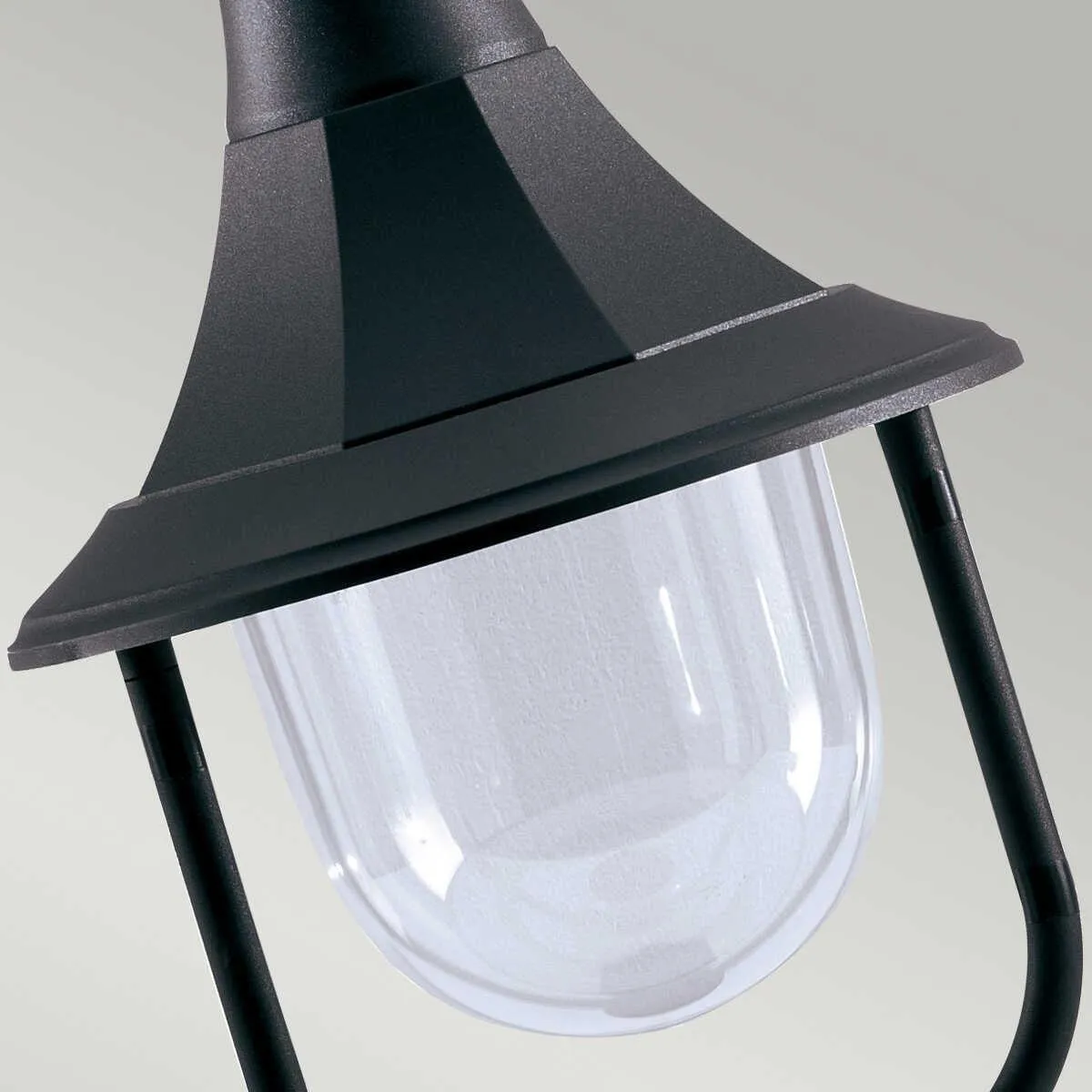 Elstead Shannon Black Outdoor Pedestal Lantern