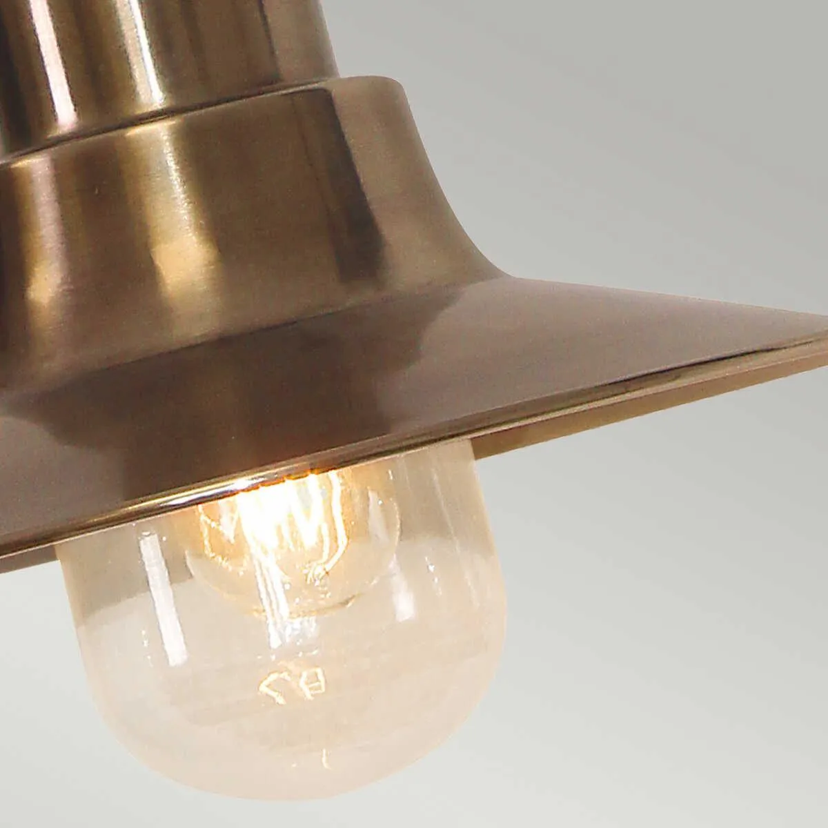Elstead Sheldon Brass Outdoor Pendant Light