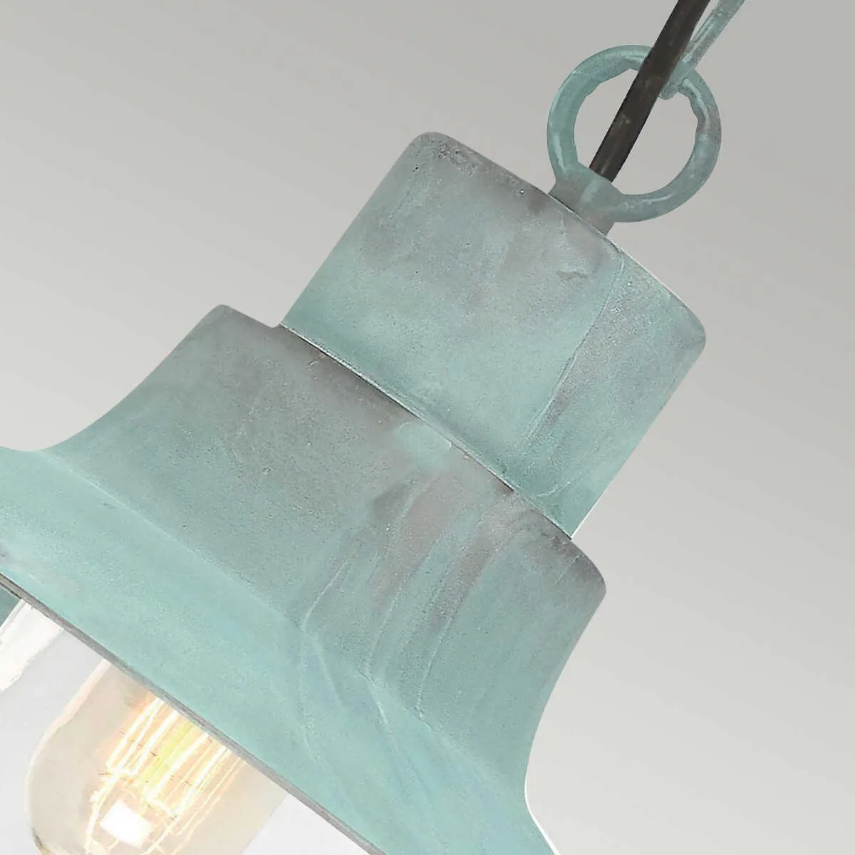 Elstead Sheldon Verdigris Outdoor Pendant Light