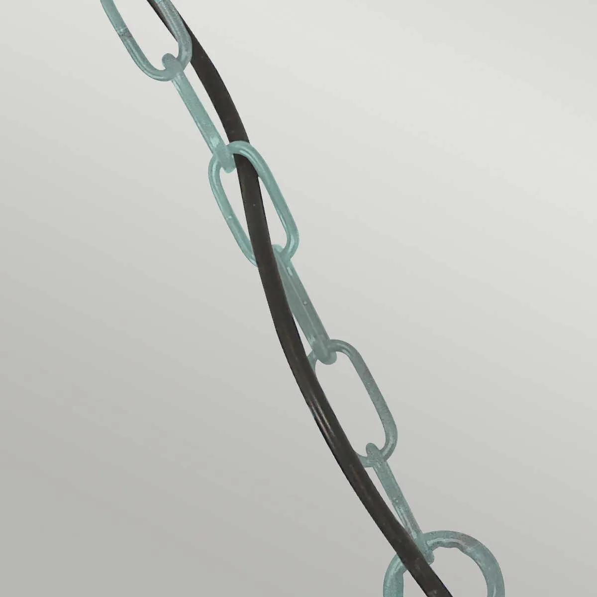 Elstead Sheldon Verdigris Outdoor Pendant Light