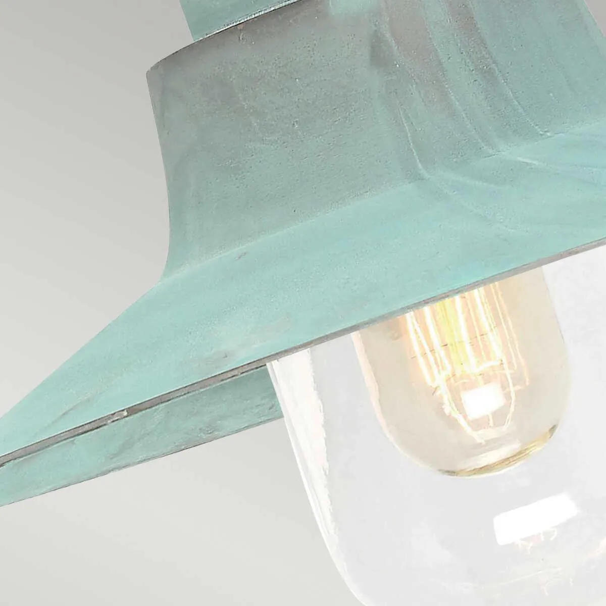 Elstead Sheldon Verdigris Outdoor Wall Light