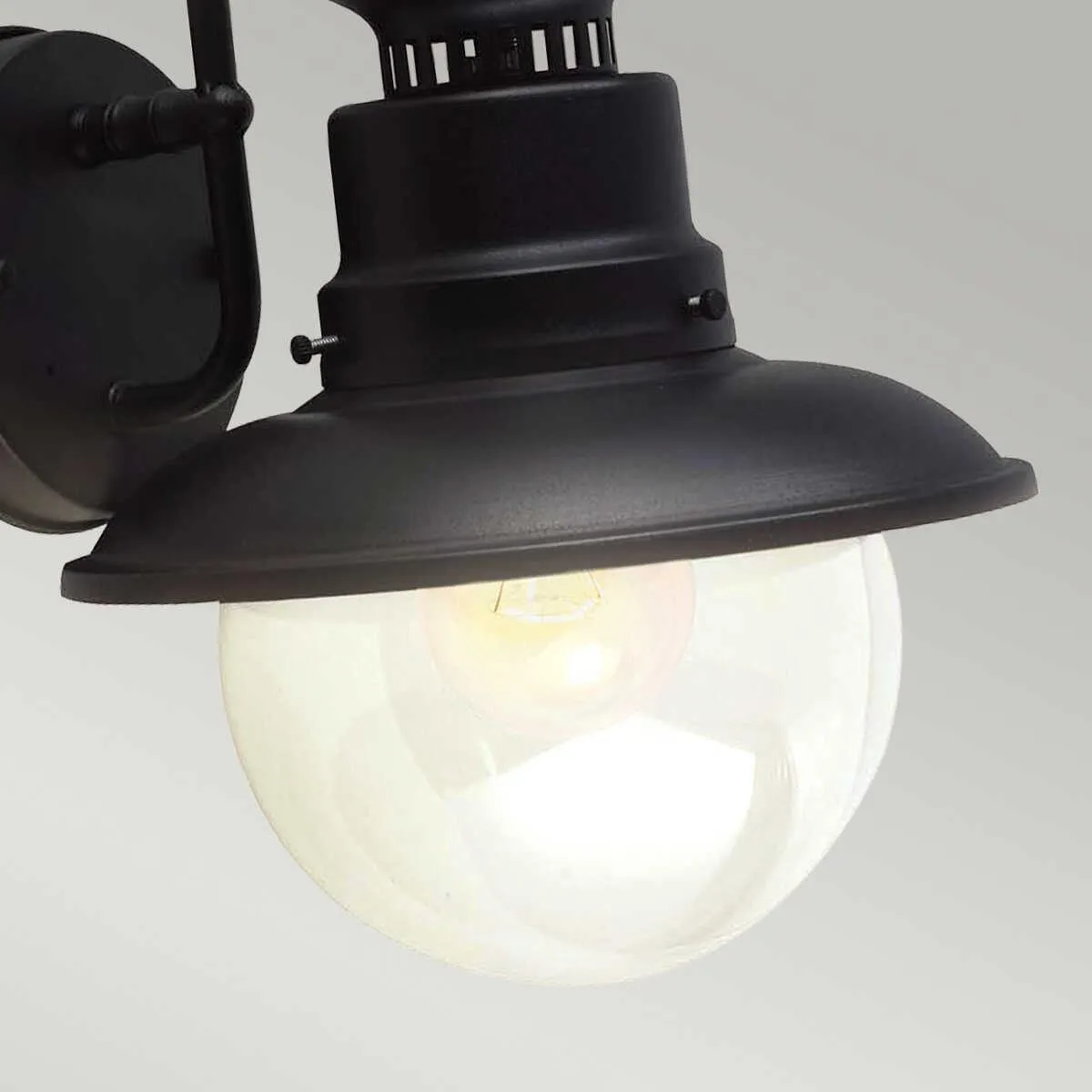 Elstead Shipston Black Outdoor Wall Light