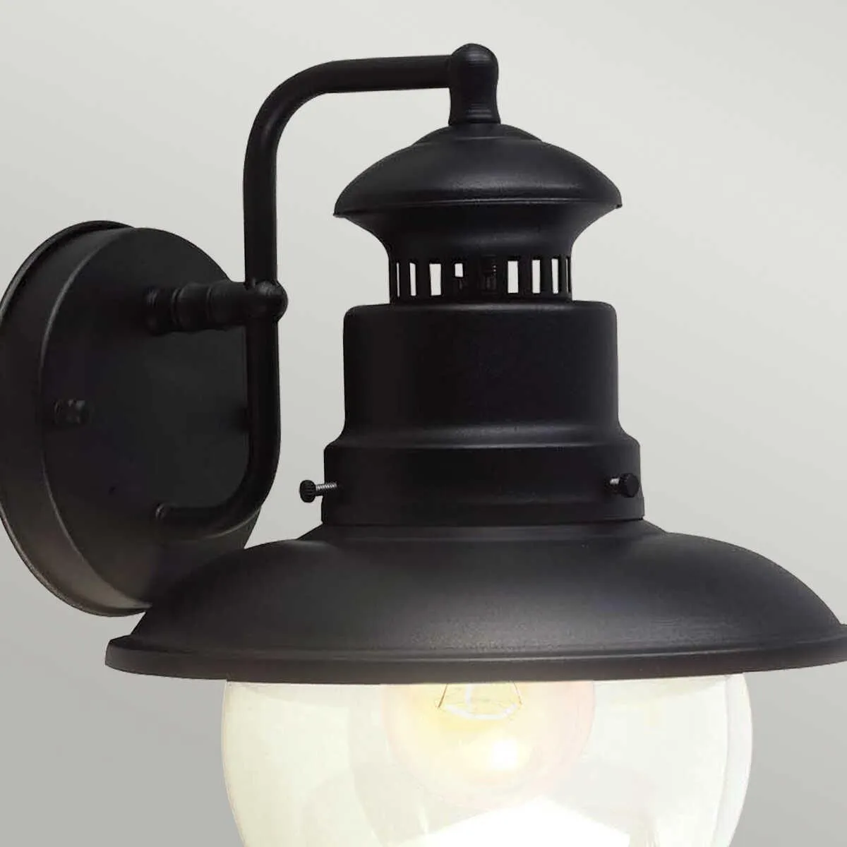 Elstead Shipston Black Outdoor Wall Light