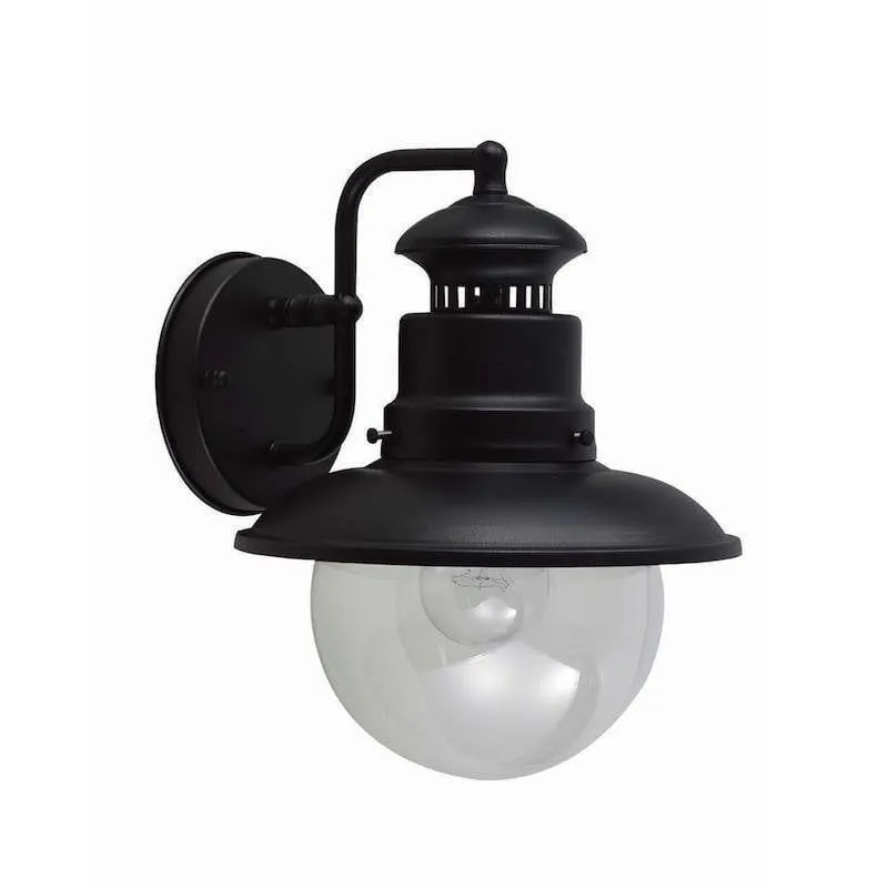 Elstead Shipston Black Outdoor Wall Light