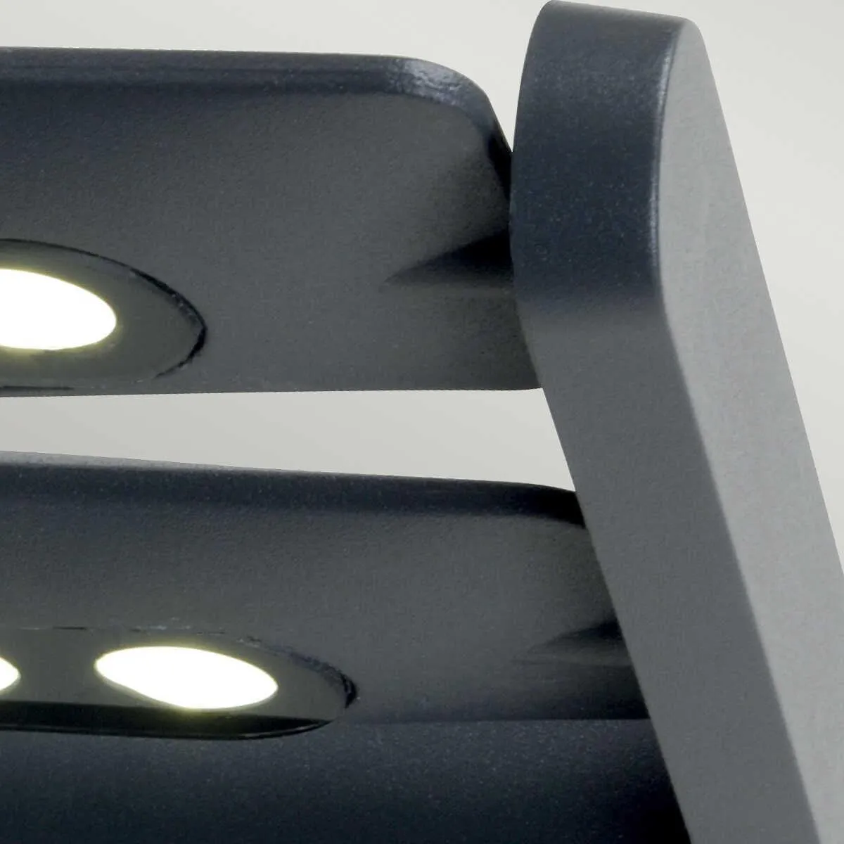 Elstead Sigmund Graphite Double Outdoor Wall Light