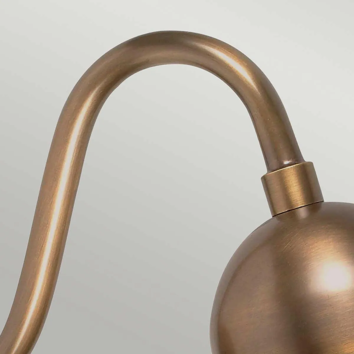Elstead Somerton Brass Outdoor Wall Light