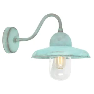 Elstead Somerton Verdigris Outdoor Wall Light