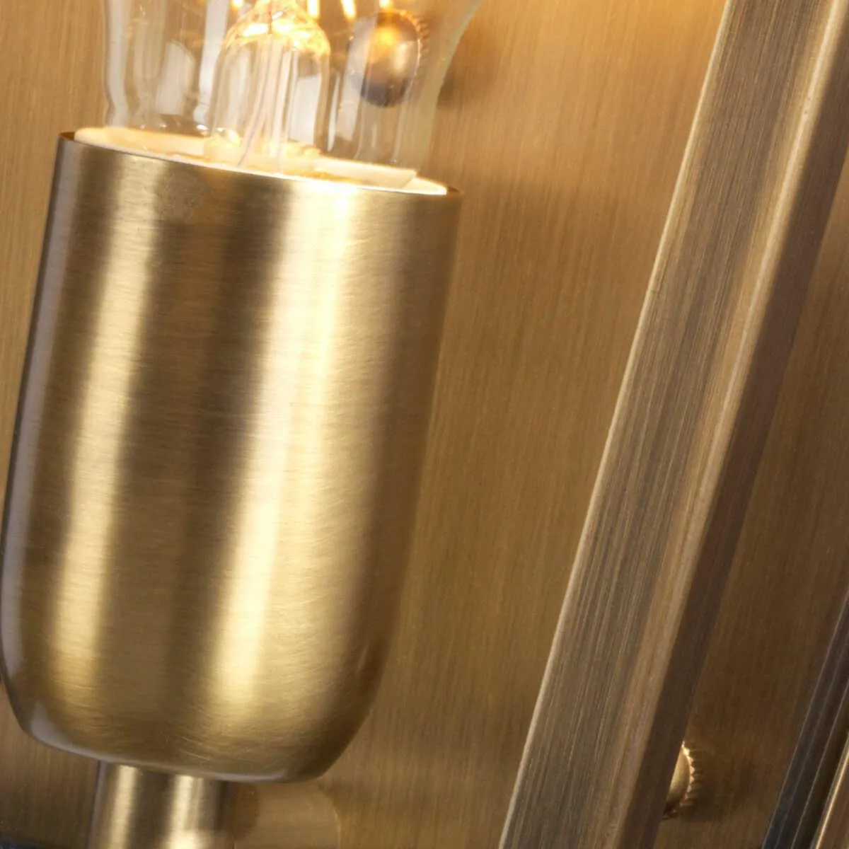 Elstead St James Aged Brass Outdoor Wall Light