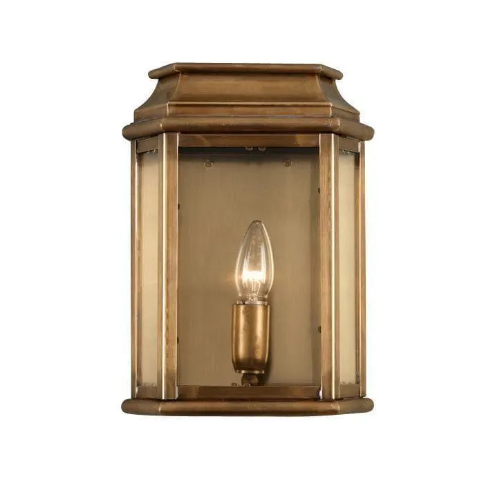 Elstead St Martins Aged Brass Outdoor Wall Light