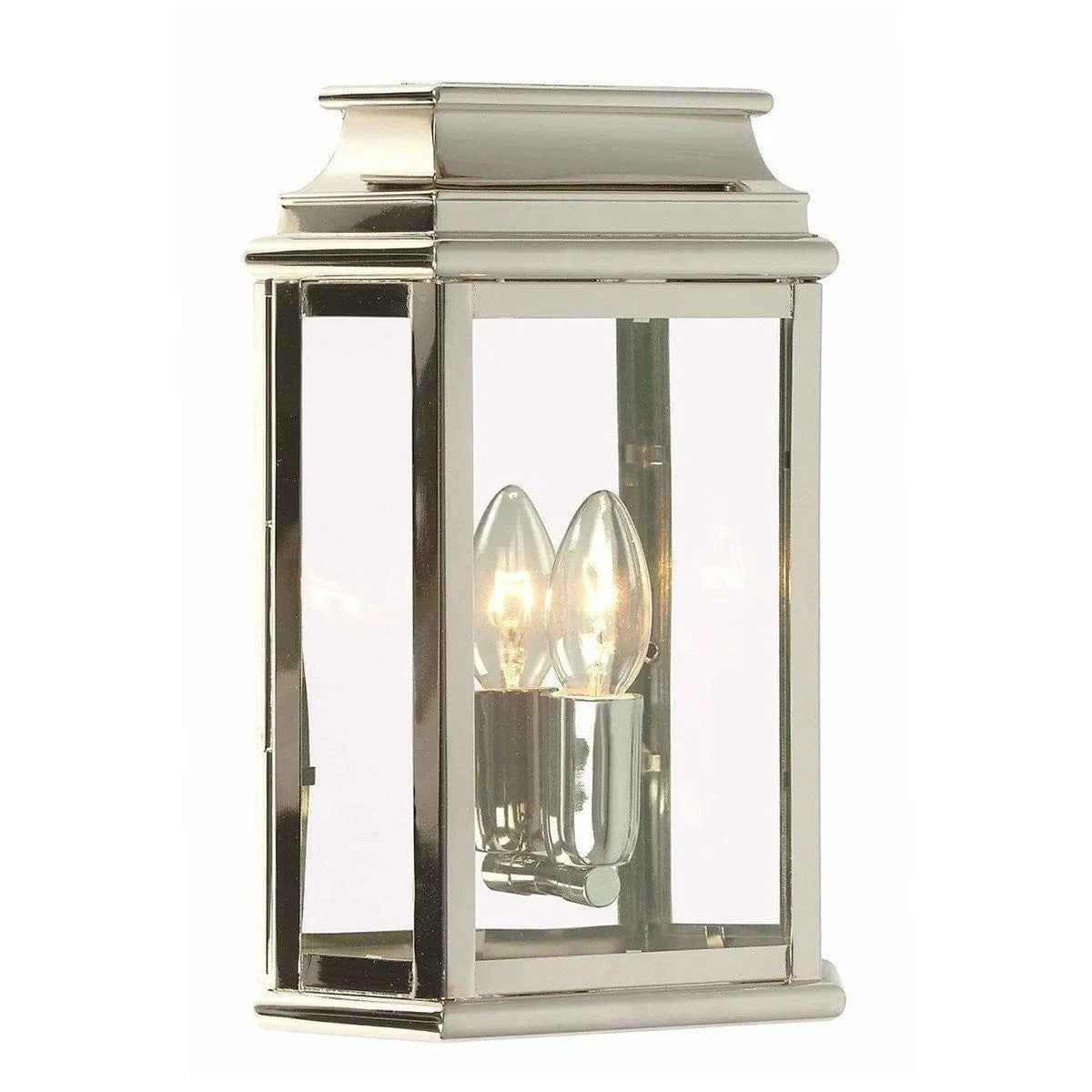 Elstead St Martins Polished Nickel Outdoor Wall Light