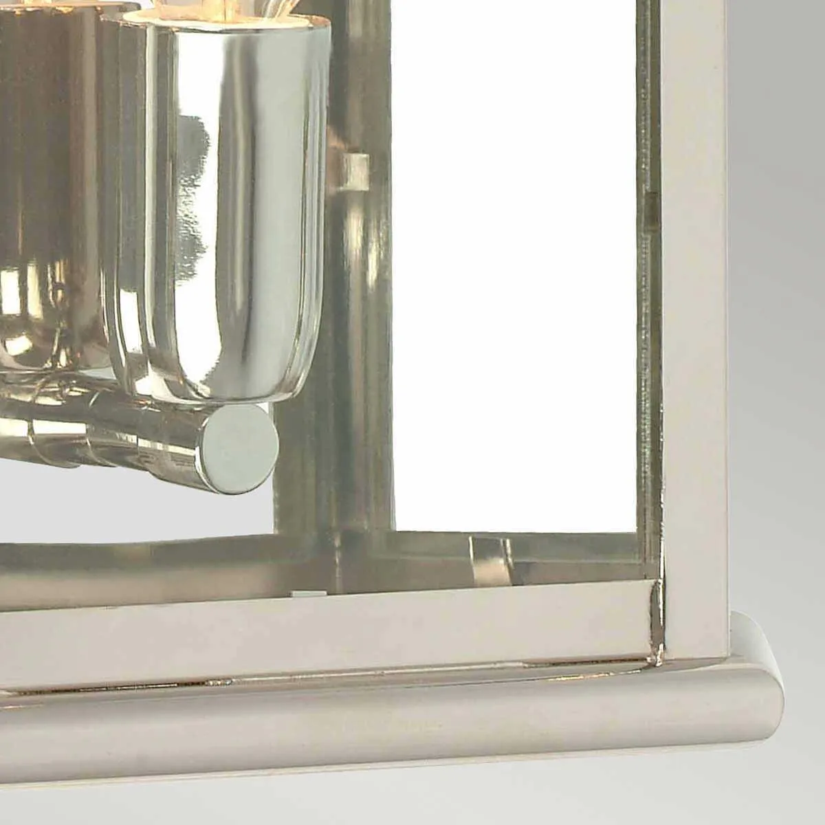 Elstead St Martins Polished Nickel Outdoor Wall Light