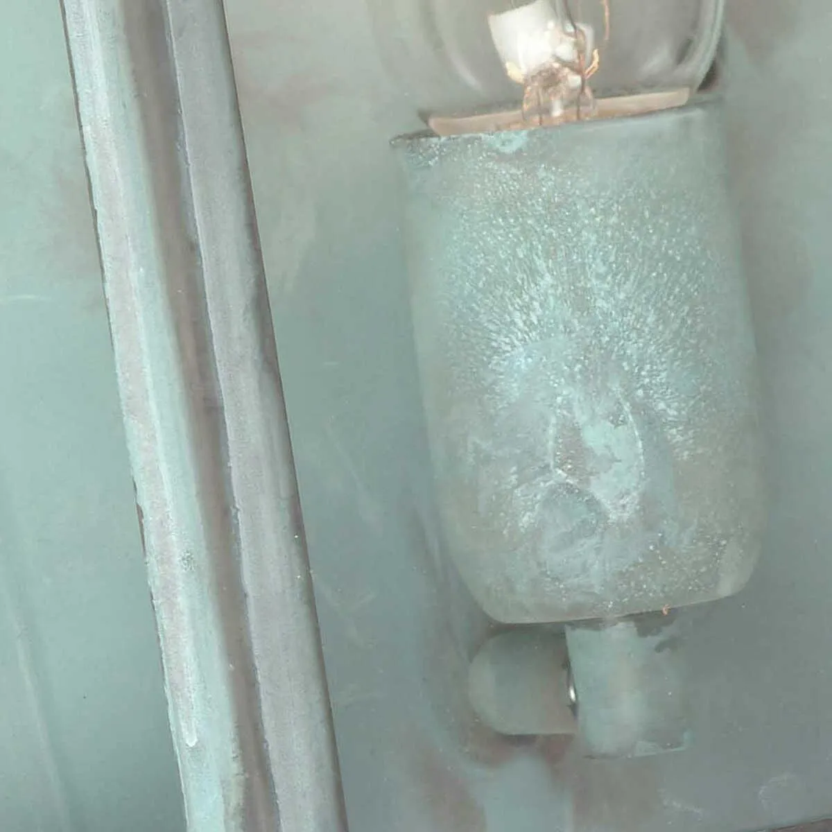 Elstead St Martins Verdigris Outdoor Wall Light