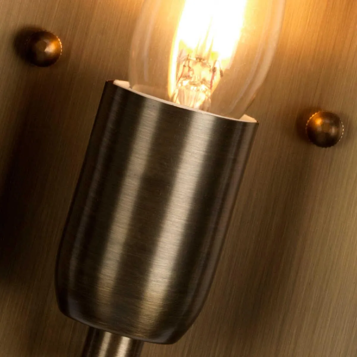 Elstead St Pauls Aged Brass Outdoor Porch Ceiling  Wall Light
