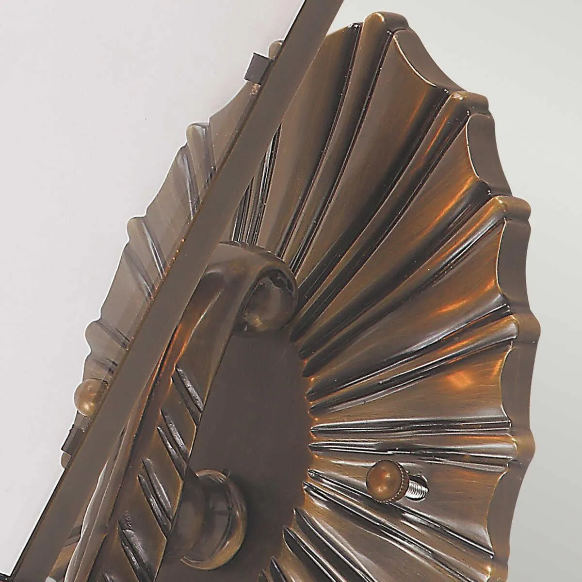 Elstead St Pauls Aged Brass Outdoor Wall Light