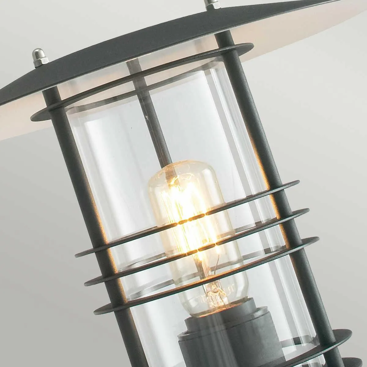 Elstead Stockholm Black Outdoor Wall Light