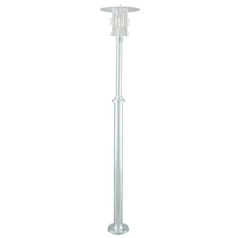 Elstead Stockholm Large Galvanised Steel Outdoor Lamp Post