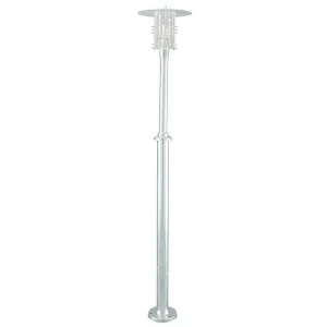Elstead Stockholm Large Galvanised Steel Outdoor Lamp Post