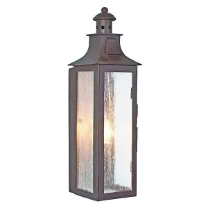 Elstead Stow Old Bronze Outdoor Wall Light