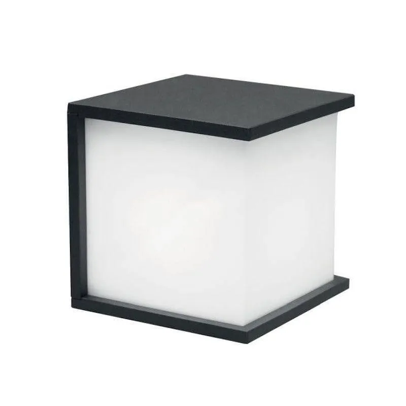 Elstead Torsten Square Graphite Outdoor Wall Light