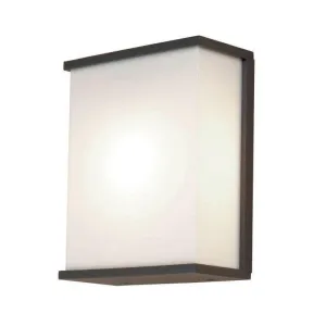 Elstead Torsten Tall Dark Grey Outdoor Wall Light