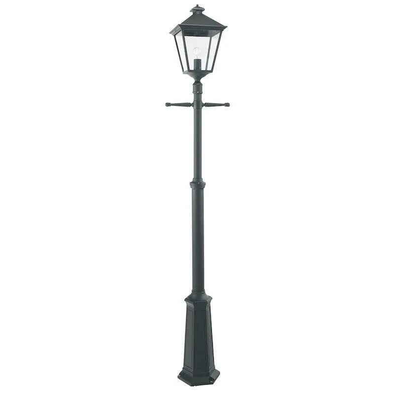 Elstead Turin Grande Black Outdoor Lamp Post