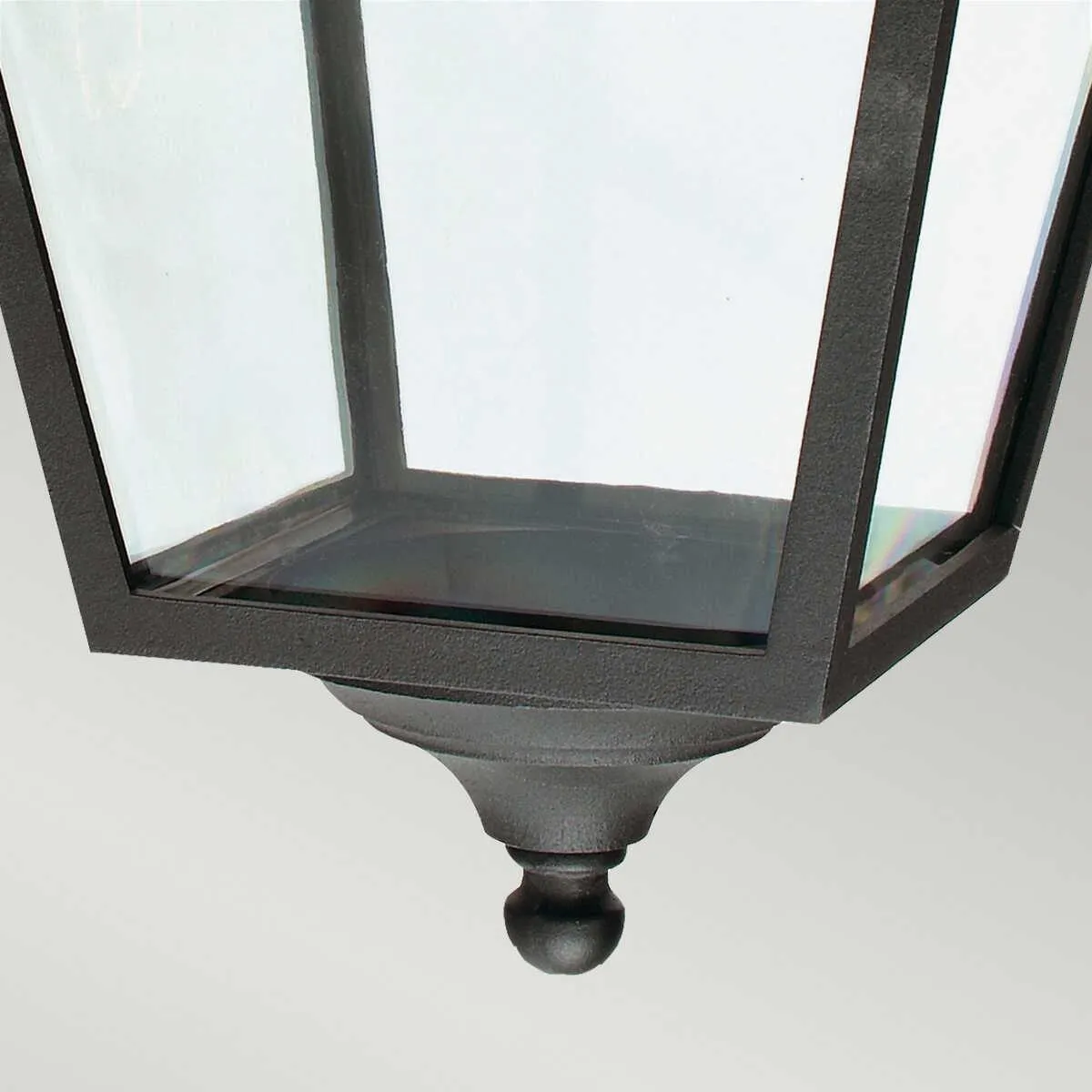 Elstead Turin Grande Black Outdoor Pendant Light