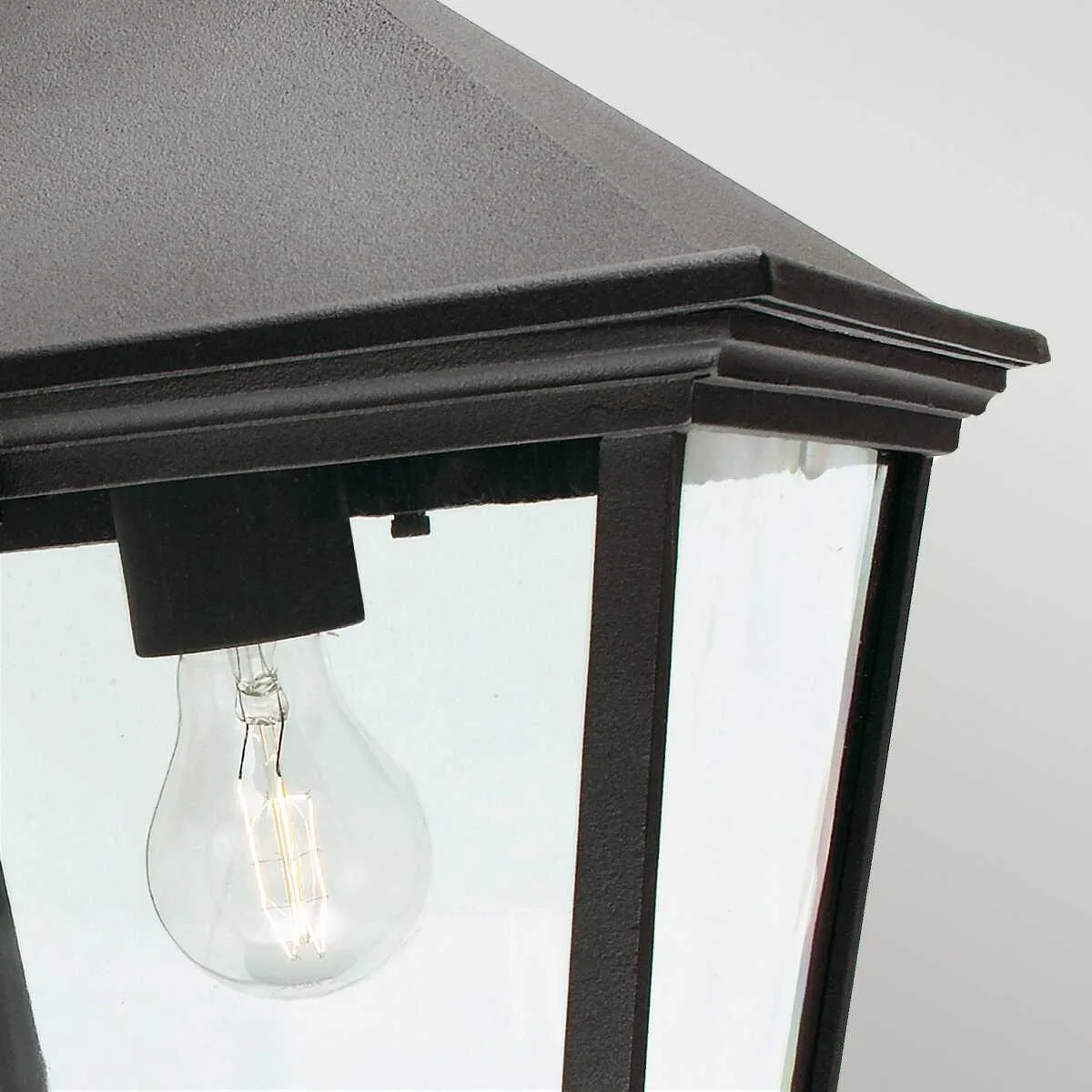 Elstead Turin Grande Black Outdoor Pendant Light