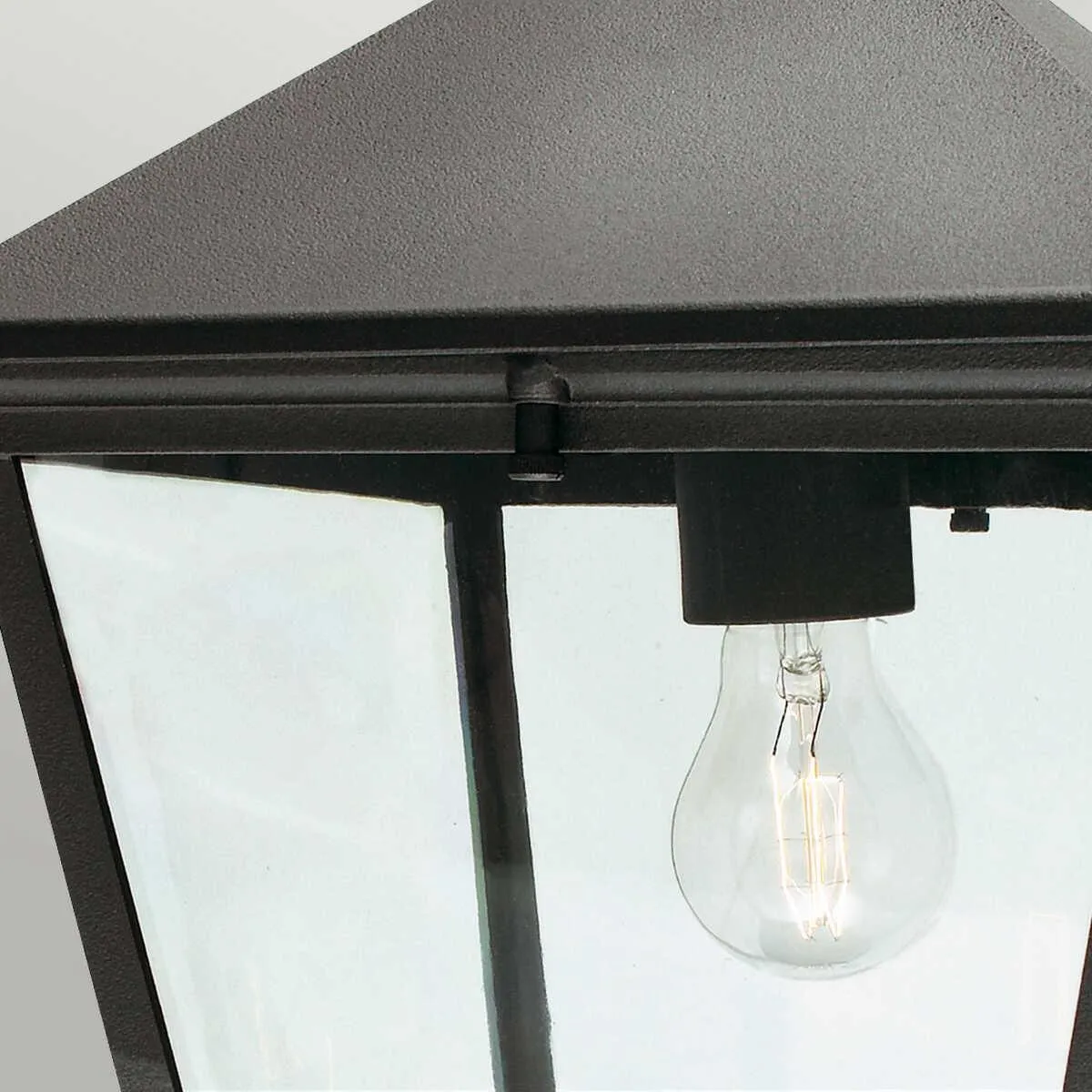 Elstead Turin Grande Black Outdoor Pendant Light