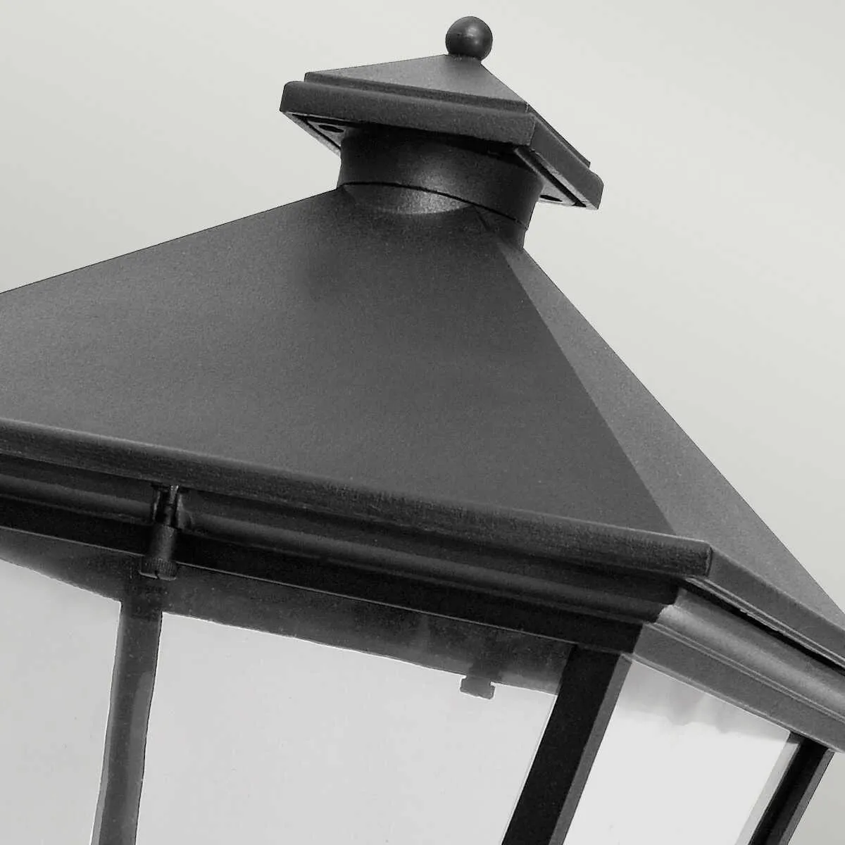 Elstead Turin Grande Black Outdoor Uplighter Wall Light