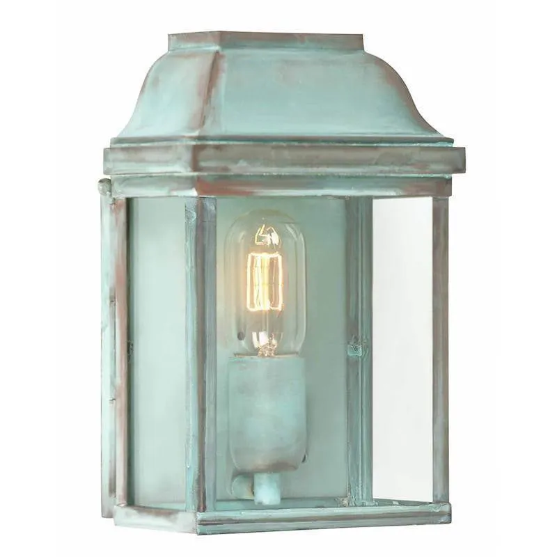 Elstead Victoria Verdigris Outdoor Porch Ceiling  Wall Light
