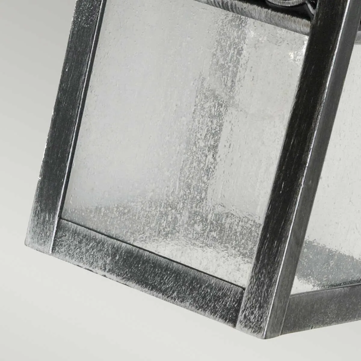 Elstead Winchcombe Black/Silver Outdoor Wall Light