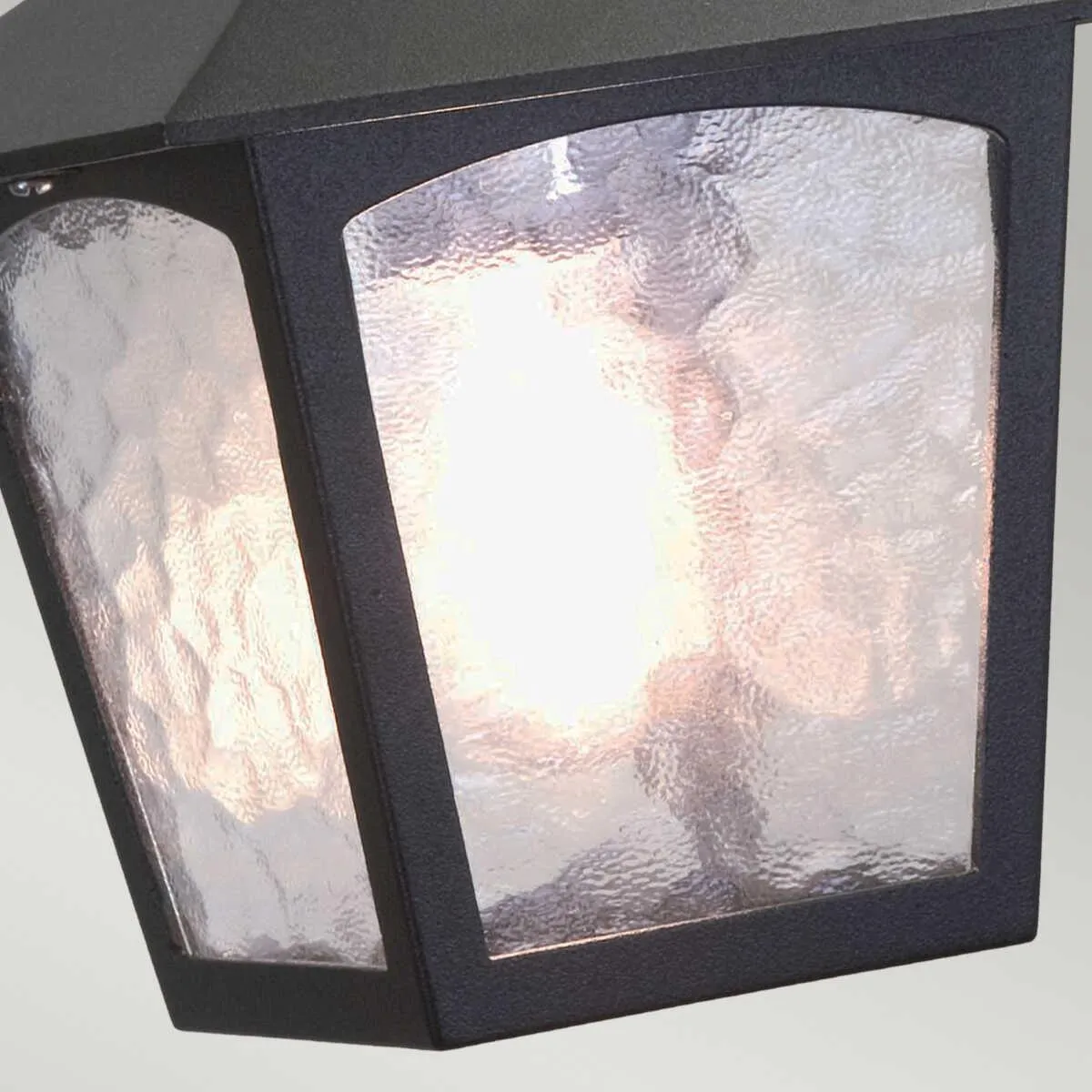 Elstead York Black Outdoor Pendant Light