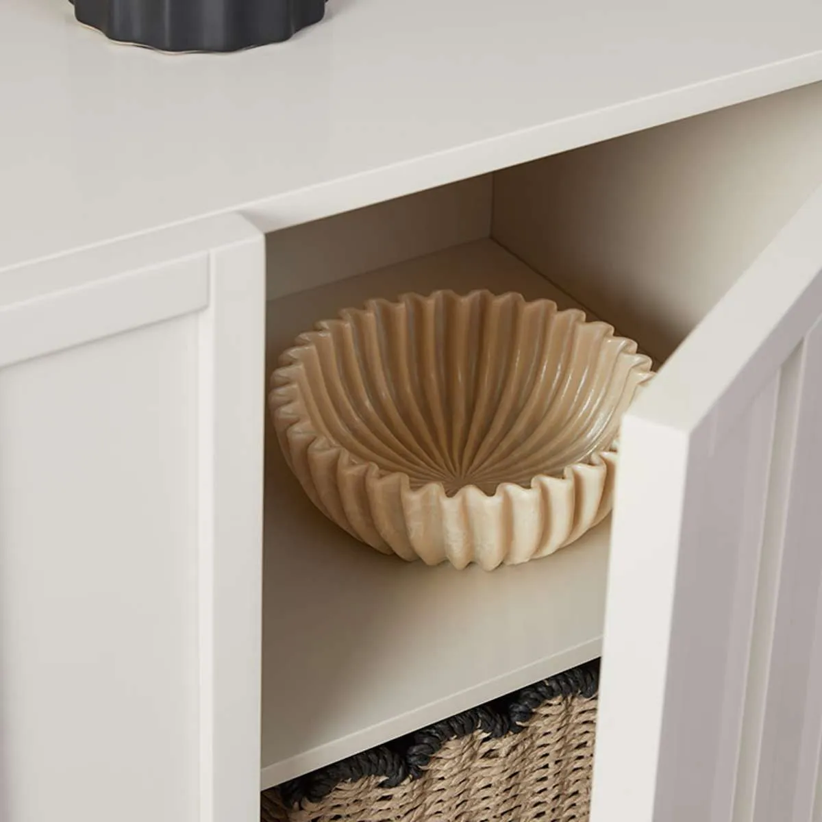 Emery Panel Buffet - Beige Mocka