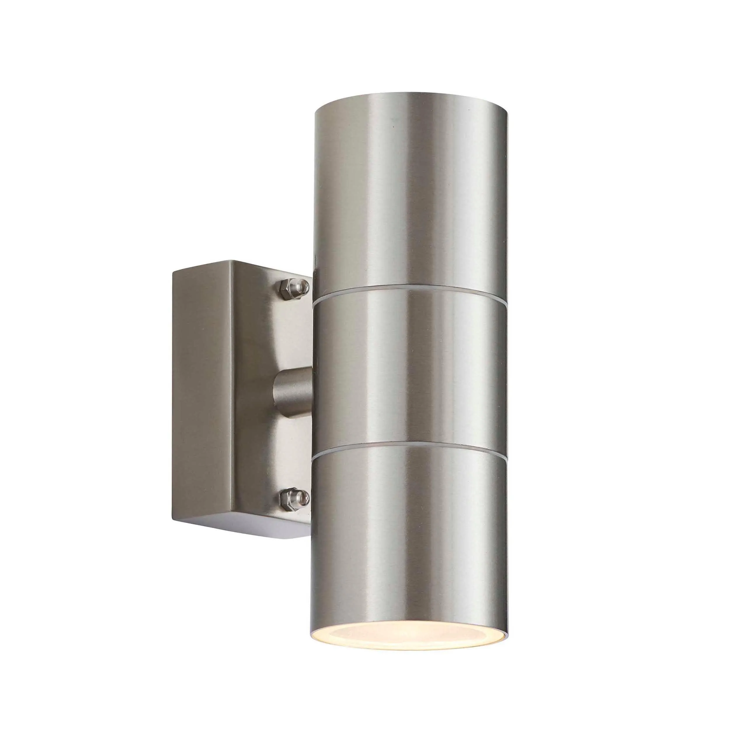 Endon Canon Stainless Steel Outdoor Up & Down Wall Light