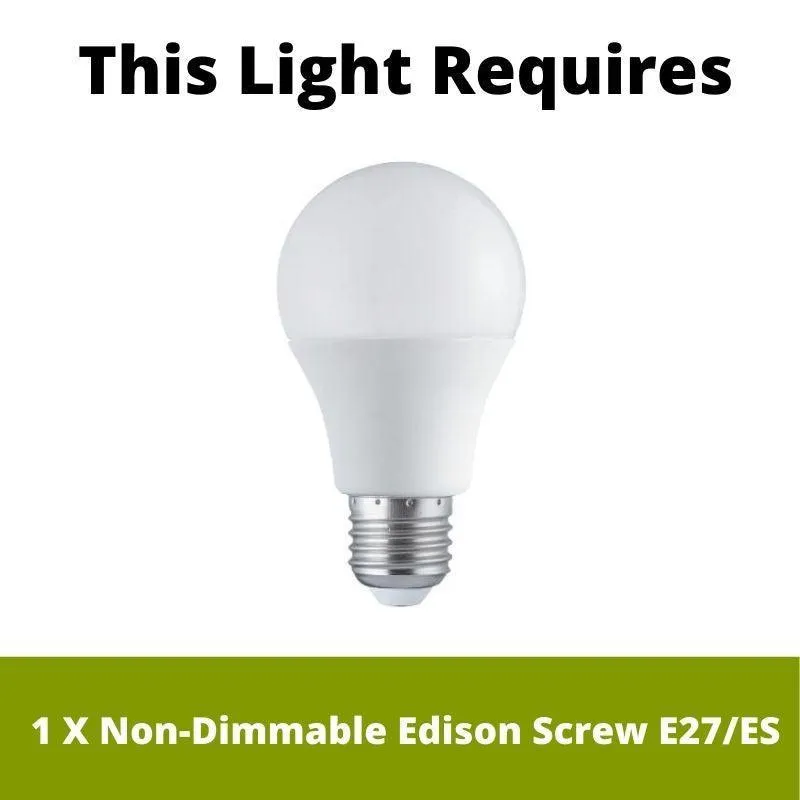 Endon Louvre Stainless Steel Outdoor Post Light
