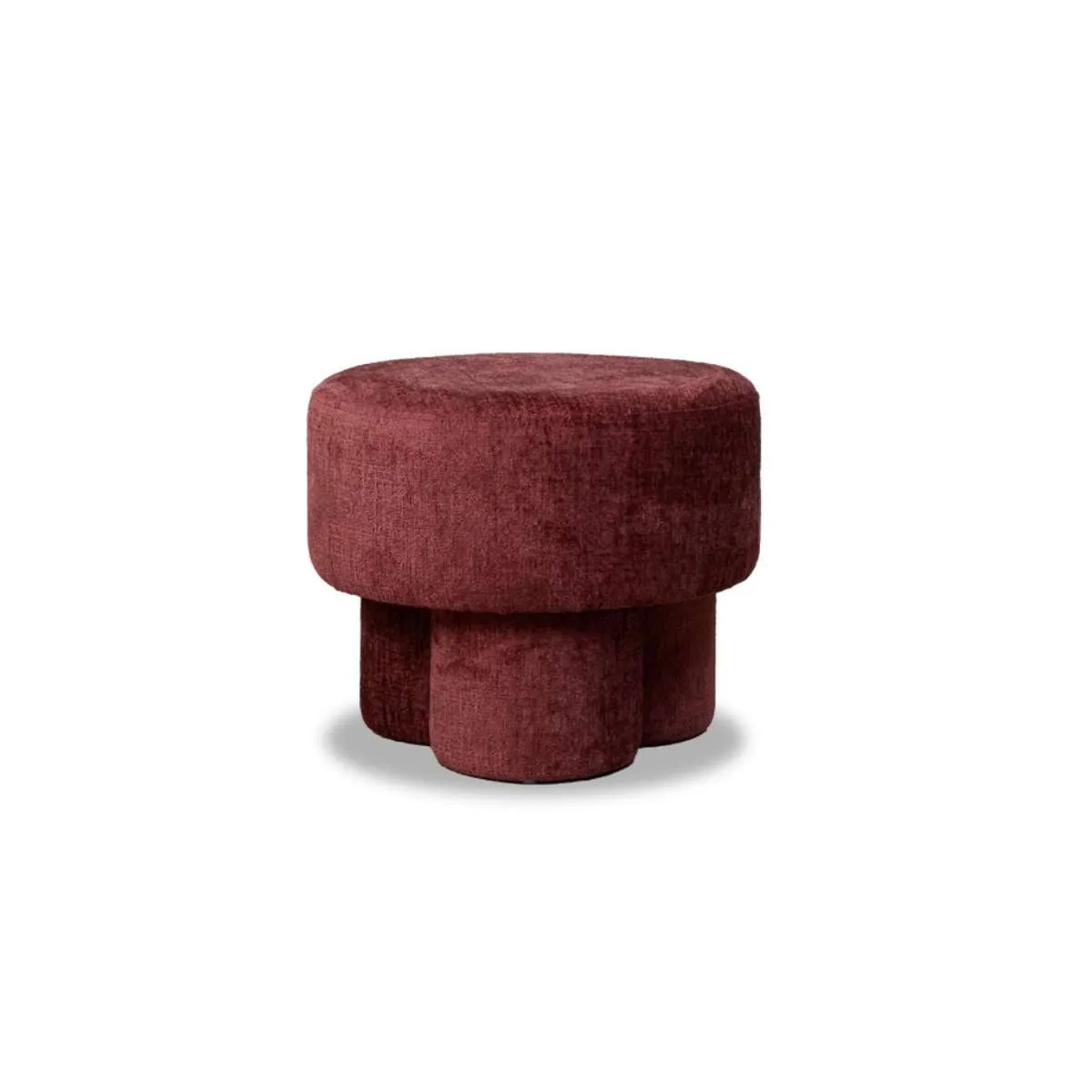 Ezra Chunky Leg Ottoman - Shiraz Mocka