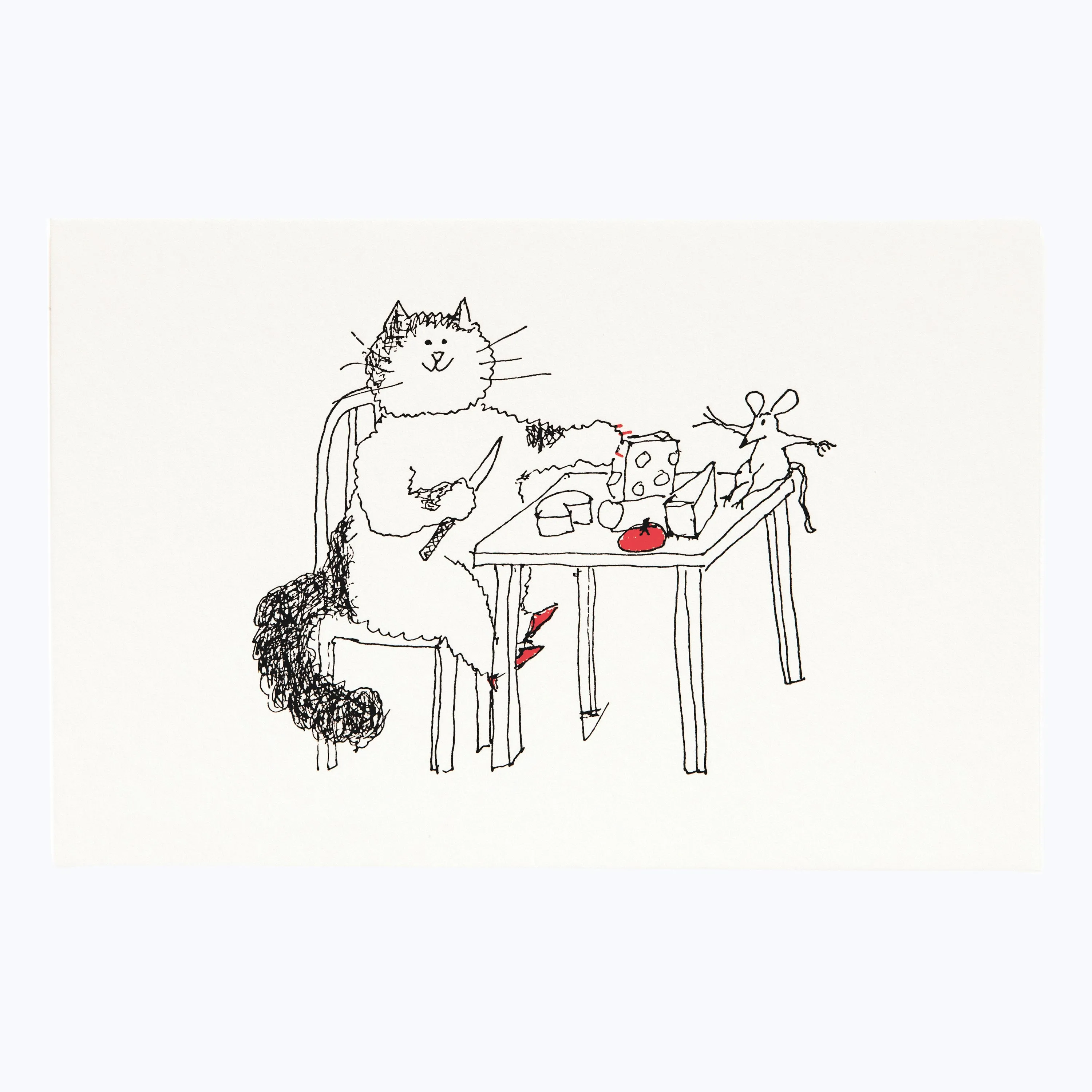 Favorite Cheese Card   Envelope, Grace Coddington