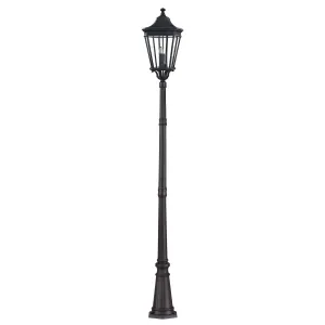 Feiss Cotswold Lane Black Large Outdoor Post Lantern