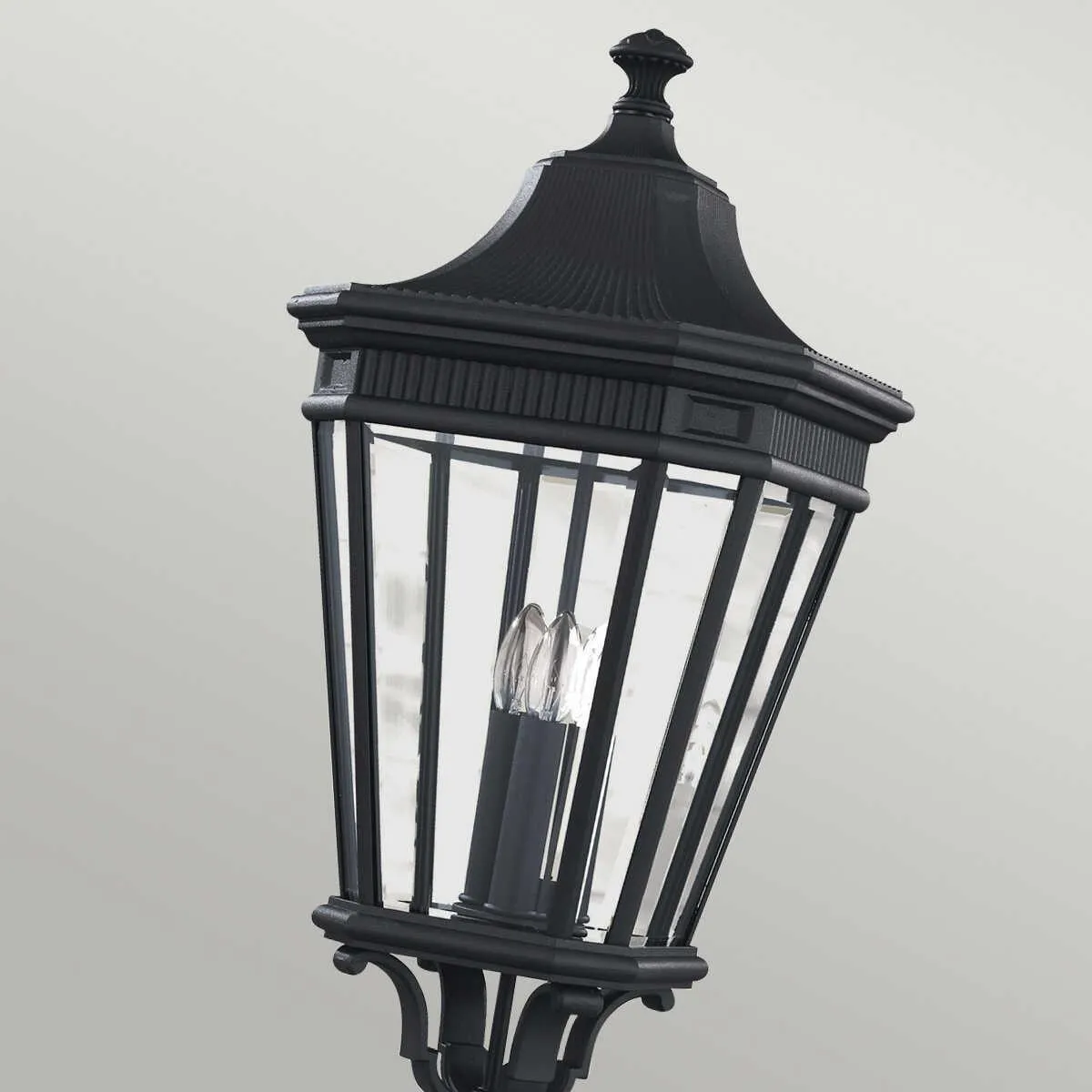 Feiss Cotswold Lane Black Large Outdoor Post Lantern